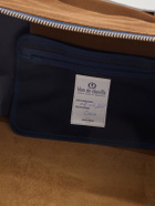 Bleu de Chauffe - Sac Voyage Leather-Trimmed Suede Weekend Bag