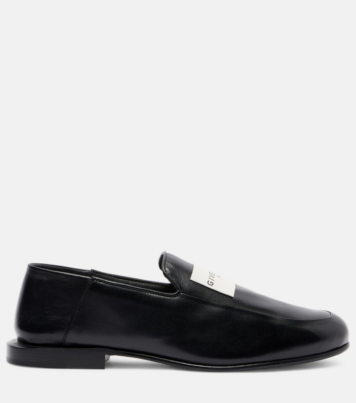 Givenchy Label leather loafers