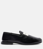 Givenchy Label leather loafers
