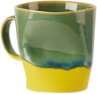 SGW Lab Yellow & Green Distortion Mug