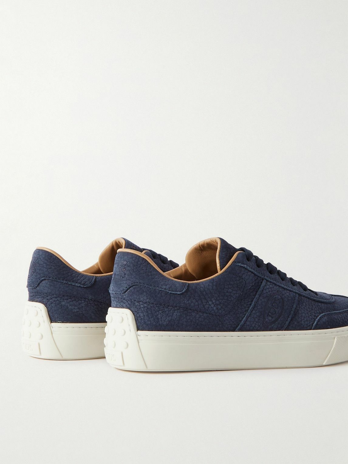 Tod's - Full-Grain Nubuck Sneakers - Blue Tod's