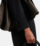 Sacai Paneled blouson jacket