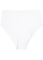 Max Mara High-waisted Stretch-polyamide Bikini Briefs White