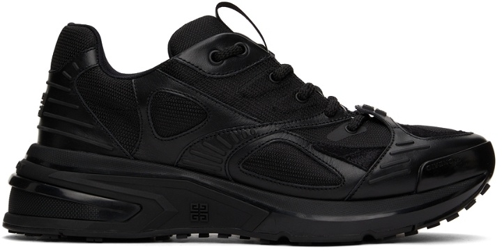 Photo: Givenchy Black GIV 1 TR Sneakers