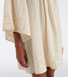 Rixo Estele Lurex® cotton-blend kaftan