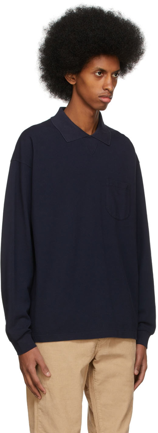 YMC Navy Frat Polo YMC