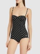 DOLCE & GABBANA Polka Dots One Piece Swimsuit