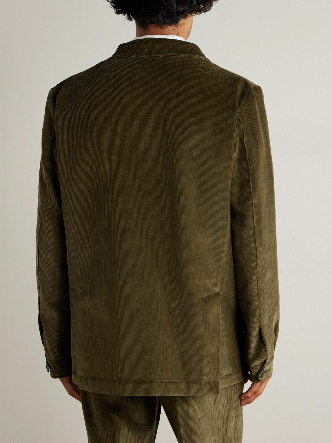 Purdey - Petersham Cotton-Corduroy Jacket - Green