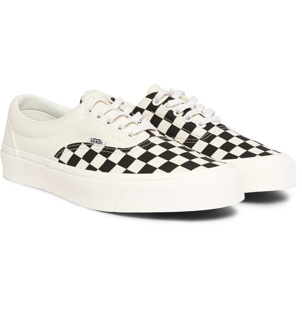 - Era Checkerboard Canvas Sneakers Neutrals Vans
