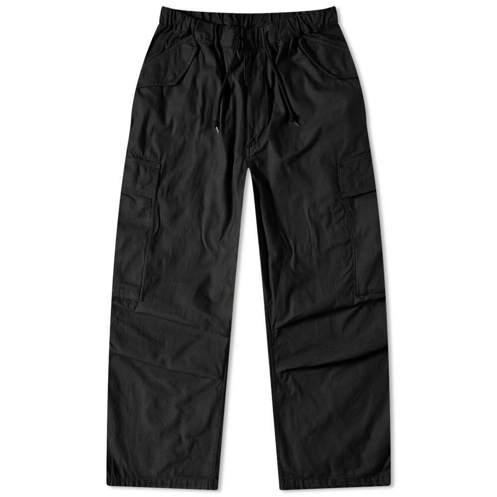 Neighborhood Men's Wide Cargo Pant in Black