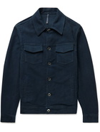 Incotex - Cotton-Moleskin Jacket - Blue