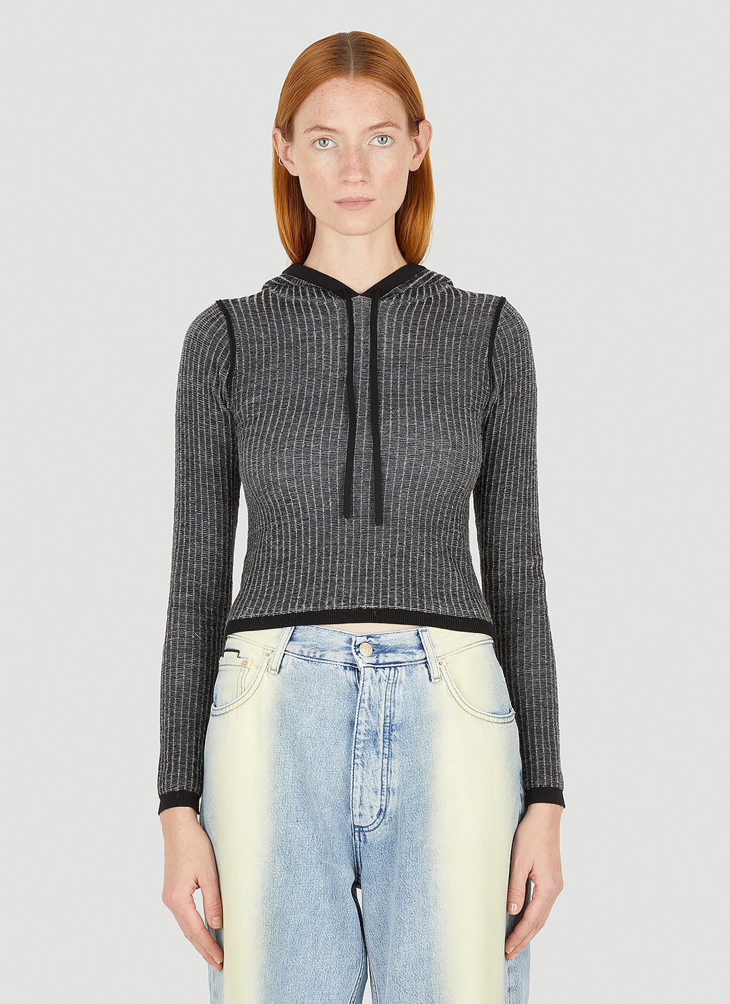 Eckhaus Latta Amoretto Hooded Sweater