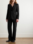 CELINE - Slim-Fit Wool-Twill Blazer - Black