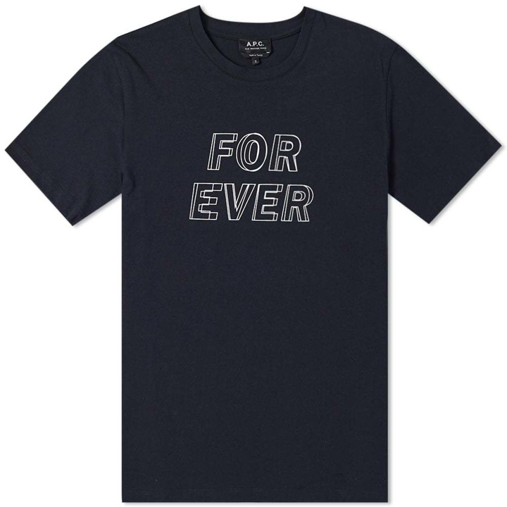 Photo: A.P.C. Forever Print Tee