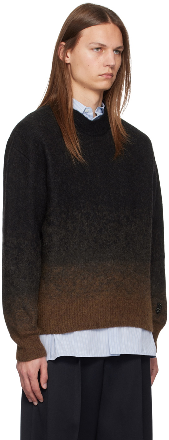 Simone Rocha Black & Brown Relaxed Sweater