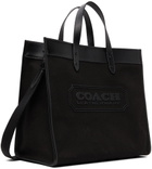 Coach 1941 Black Canvas Field 40 Tote