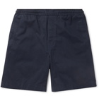 Acne Studios - Garment-Dyed Cotton-Twill Shorts - Blue