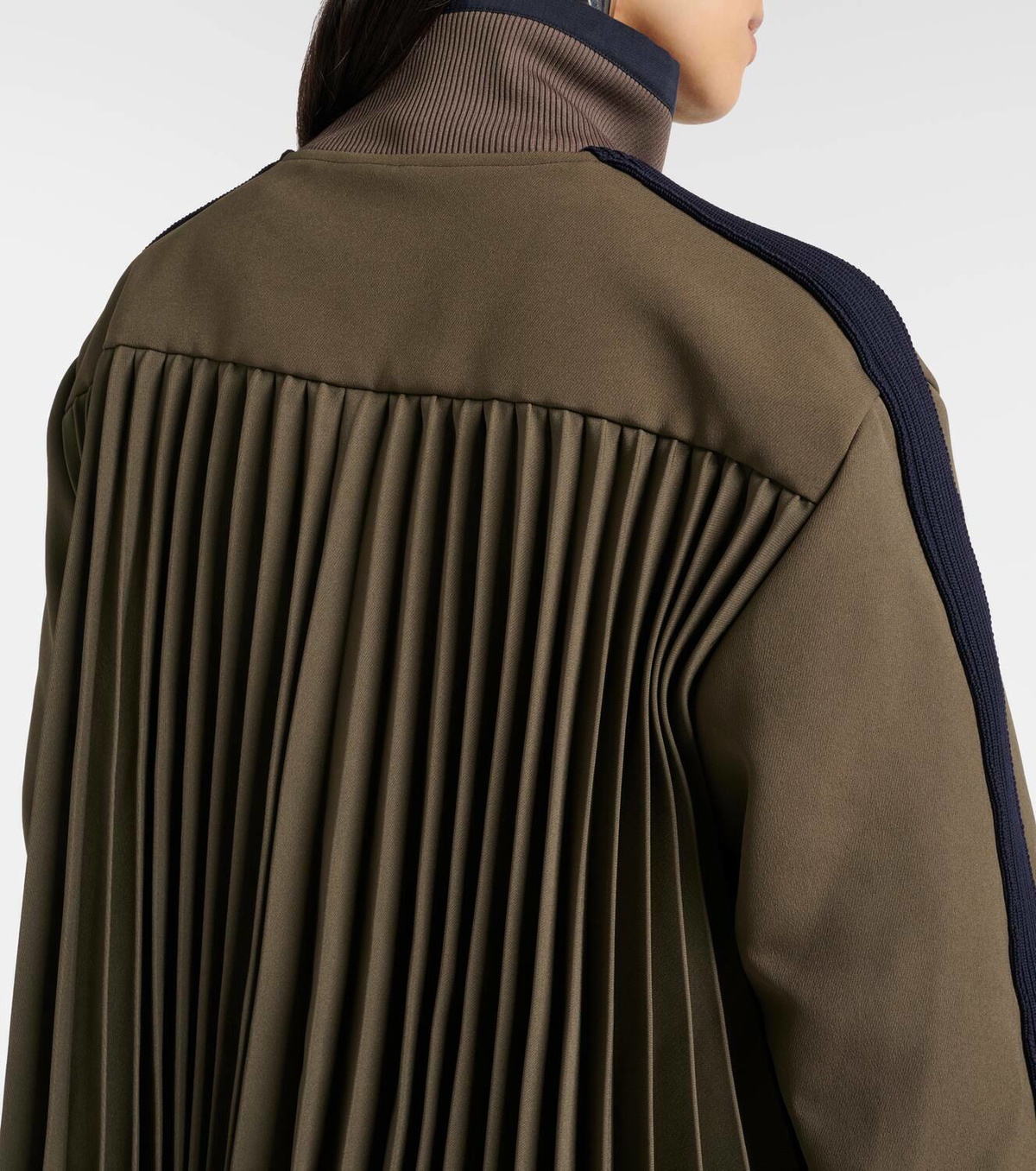 ジャケット・アウター sacai TECHNICAL JERSEY BLOUSON SACAI TECHNICAL JERSEY BLOUSON BEIGE NEW SEASON PARLOUR X SYDNEY