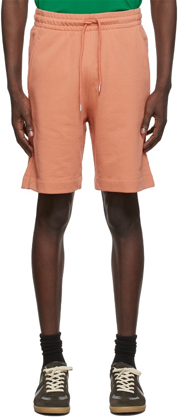 Photo: Dries Van Noten Orange French Terry Shorts