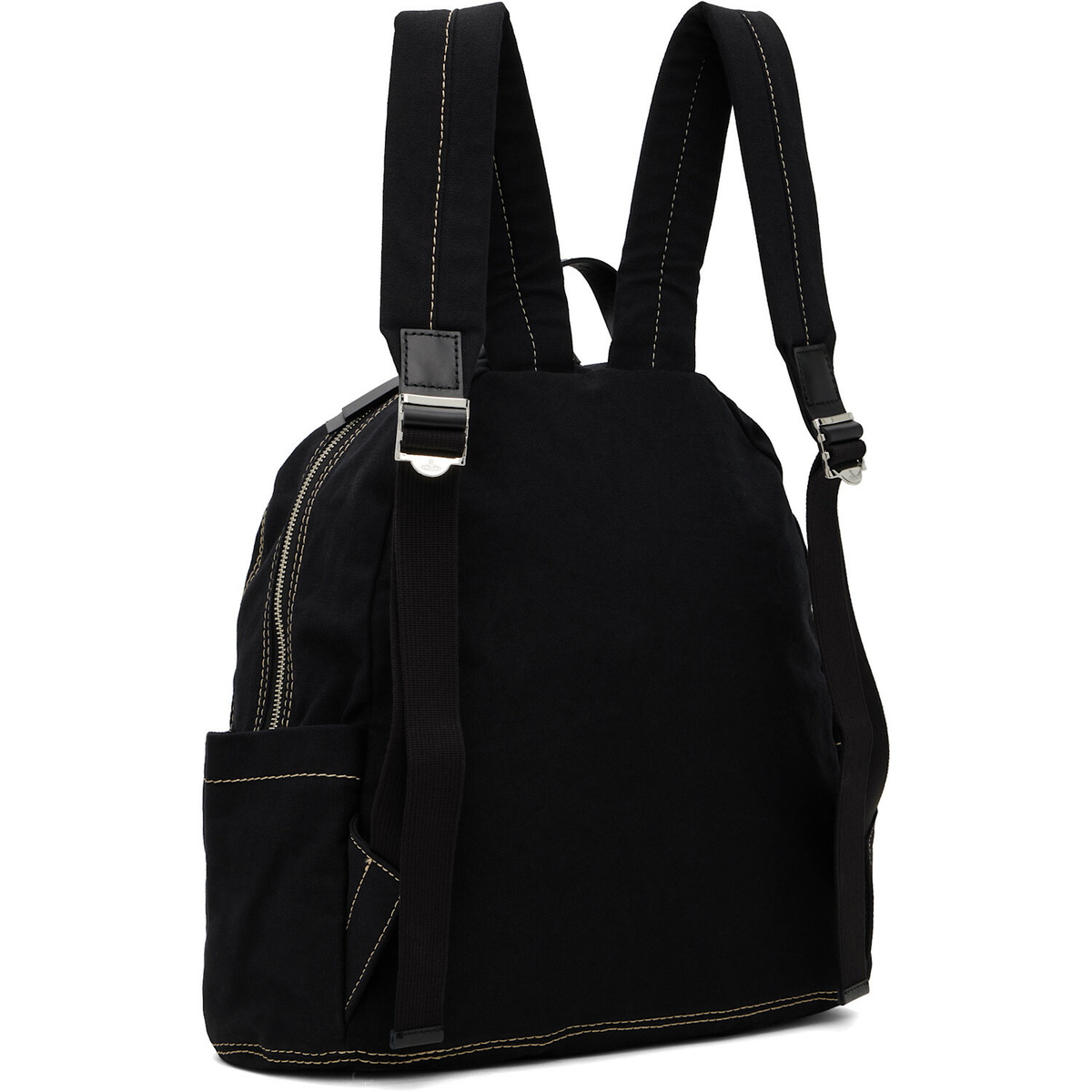 Vivienne Westwood Black George Medium Backpack