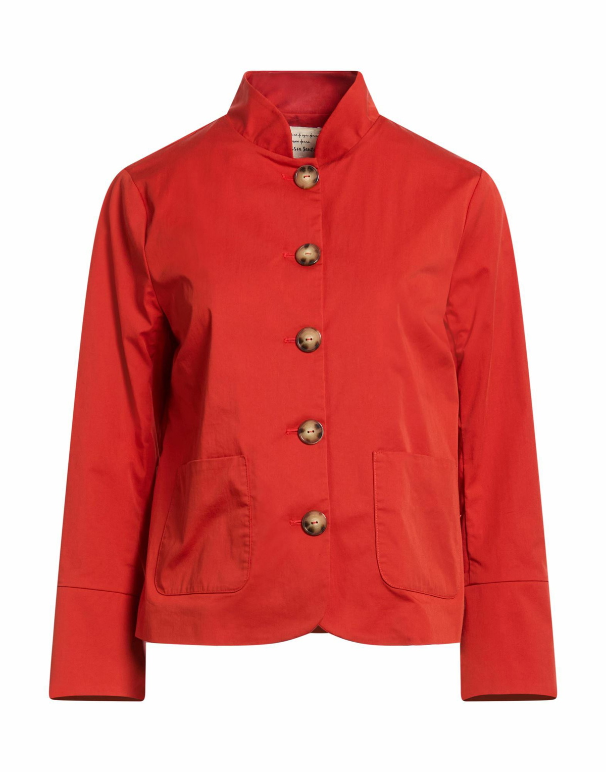 Alessia Santi Womens Jacket in Tomato red