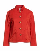 Alessia Santi Womens Jacket in Tomato red