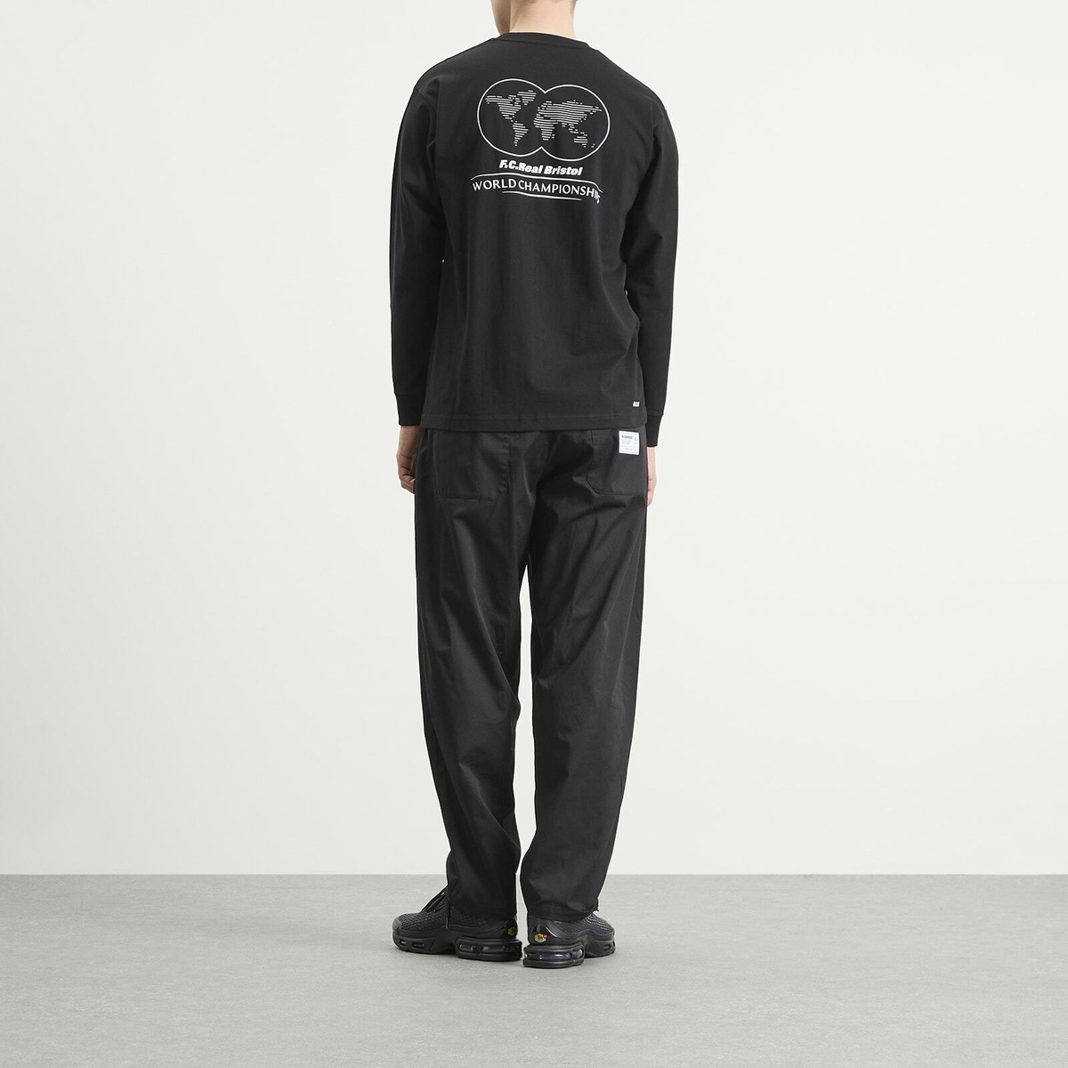 F.C. Real Bristol Men's Championship Long Sleeve T-Shirt in Black