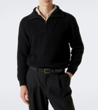 Saint Laurent Wool half-zip sweater