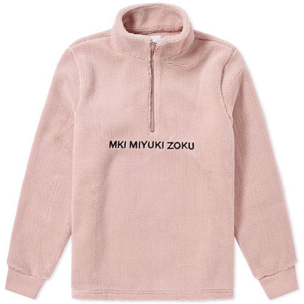 Mki sherpa quarter zip sweat sale