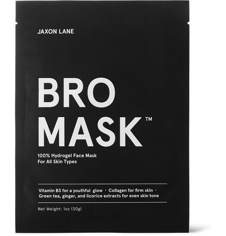 Photo: JAXON LANE - Bro Sheet Mask x 4 - Colorless