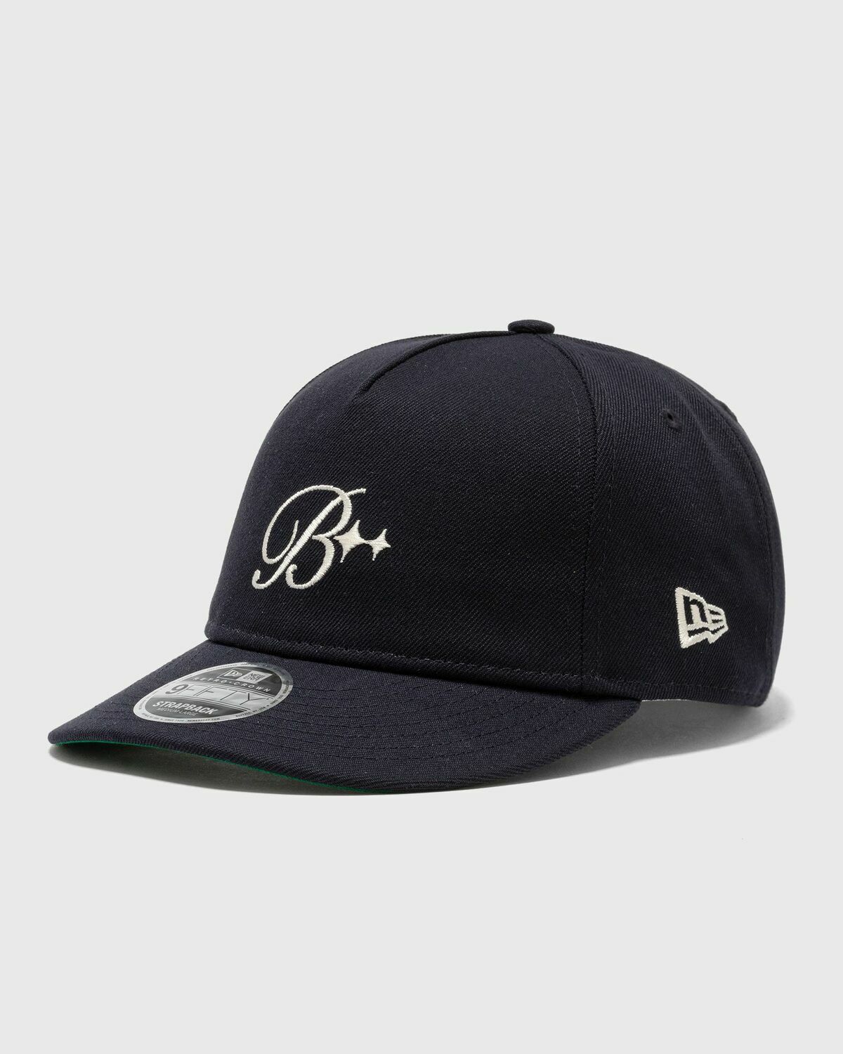 New Era X Bstn Brand Crest Retro Crown 9 Fifty Cap Blue Caps New