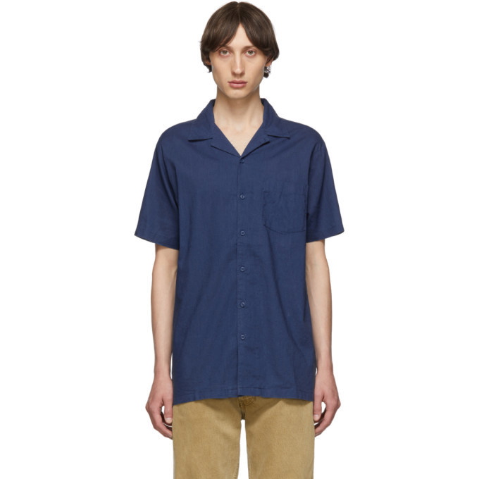 Photo: Onia Blue Linen Vacation Shirt