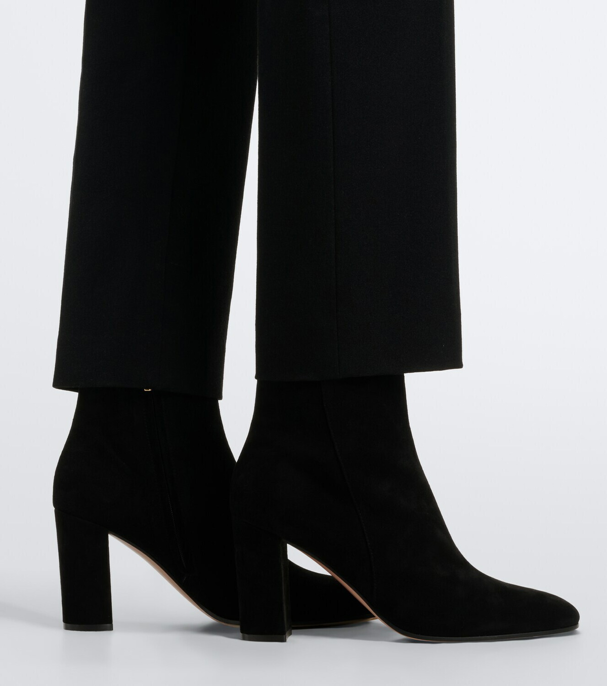 Gianvito Rossi Suede ankle boots
