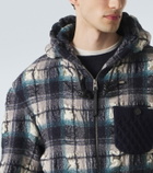 Loewe Plaid wool and linen jacket