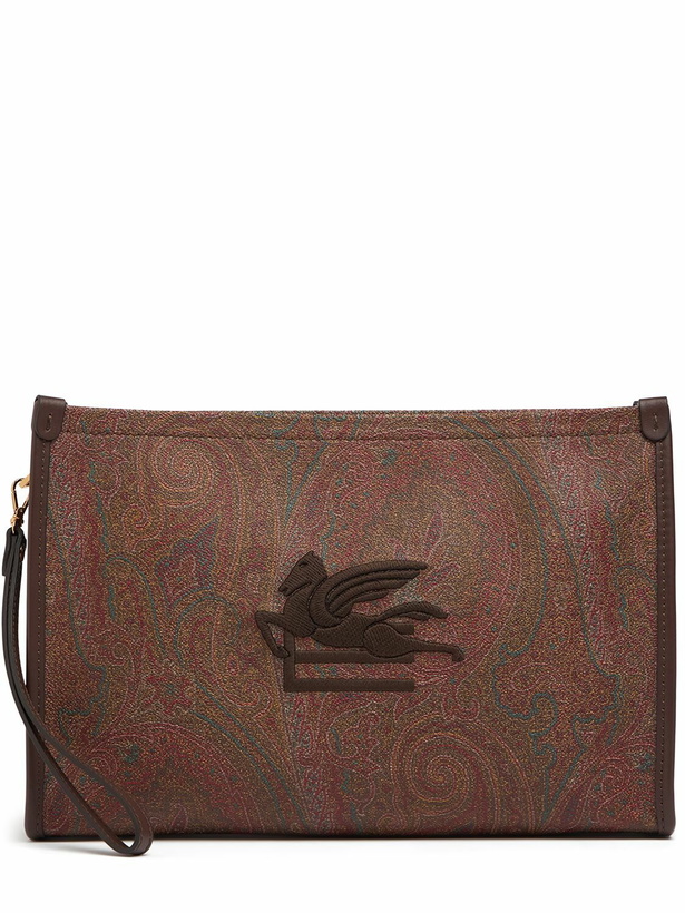 Photo: ETRO Cotton Blend Pouch