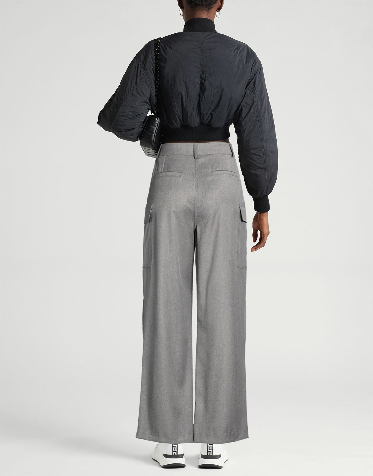 Berna Womens Pants in Grey