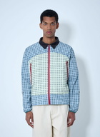 Metalwood Checked Zip-Up Jacket