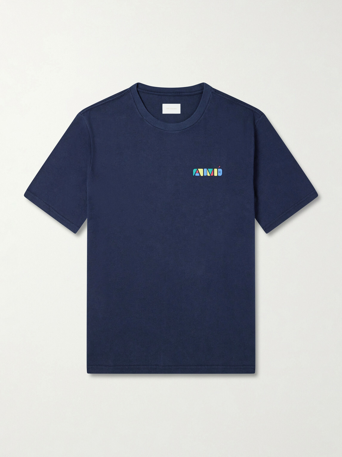 Aimé Leon Dore - Logo-Print Cotton-Jersey T-Shirt - Blue