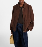 Loewe Suede bomber jacket