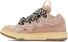 Lanvin Pink Curb Sneakers