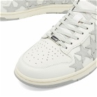 AMIRI Men's Stars Low Sneakers in White/Grey