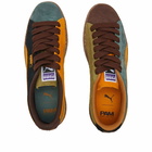 Puma x PAM Suede VTG Sneakers in Dark Chocolate/Olive