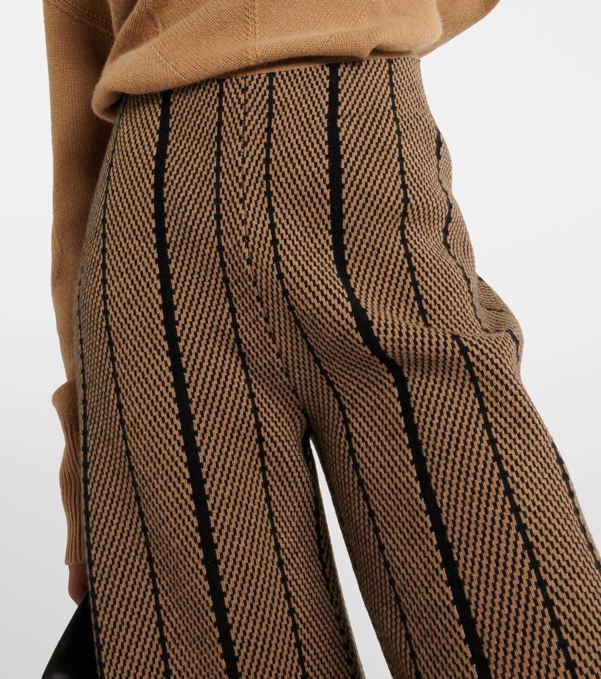 JOSEPH★ Chevron wool jacquard straight pants Joseph Chevron wool jacquard straight pants Joseph