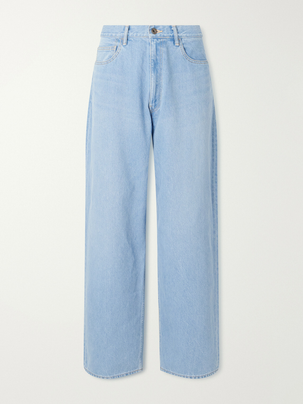 KAPITAL - Club Wide-Leg Jeans - Blue