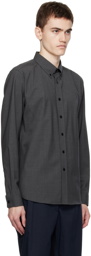 Theory Gray Hugh Shirt