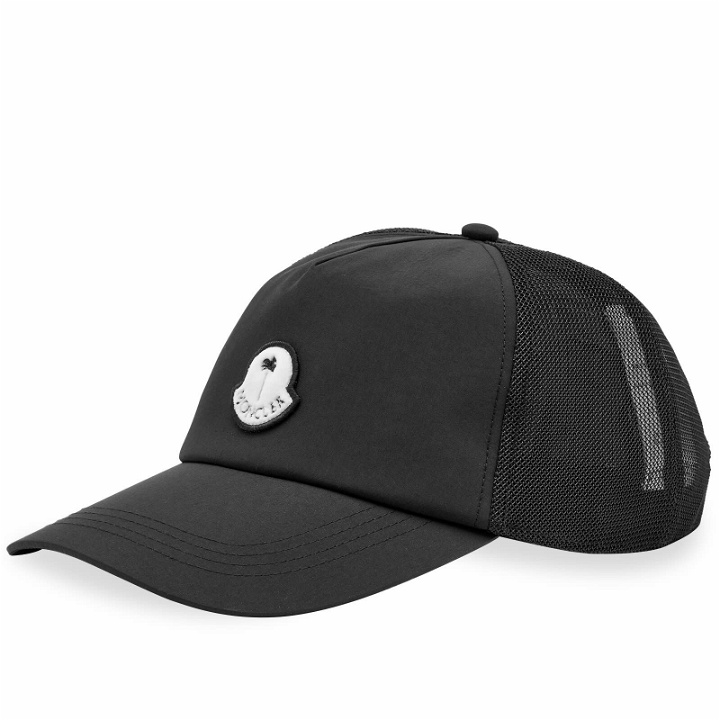 Photo: Moncler Genius x Palm Angels Baseball Cap in Black