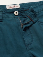 LORO PIANA - Slim-Fit Stretch-Denim Jeans - Blue