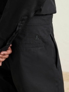 Jil Sander - Straight-Leg Cotton Trousers - Black