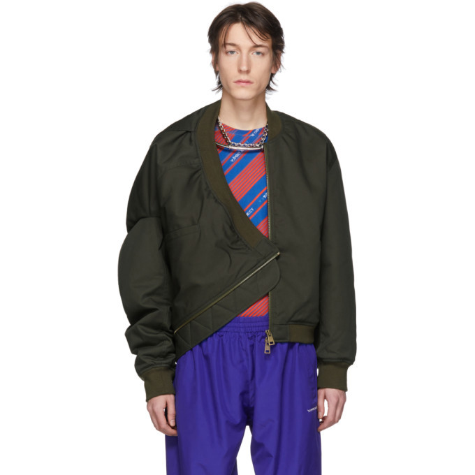 Y/Project Green Upside Down Bomber Jacket Y/Project