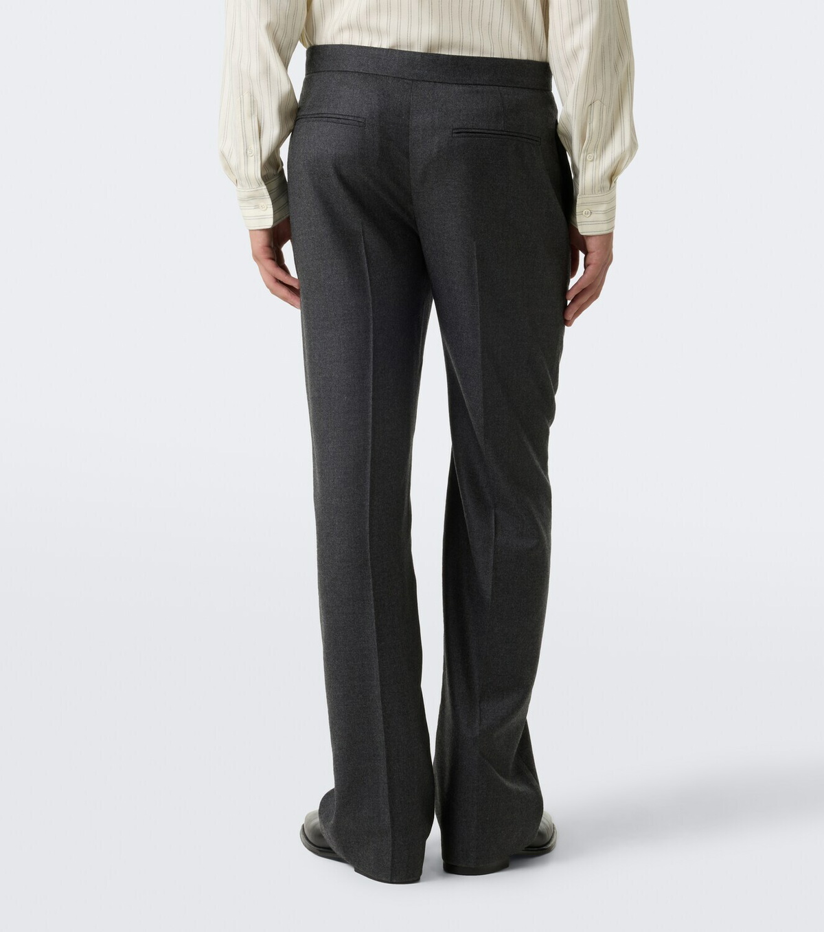 The Row Solal cashmere straight pants